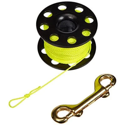 Imagen de Best Divers ML0061YL, Carrete de Buceo, Negro, Sagola 30 Metros Amarillo