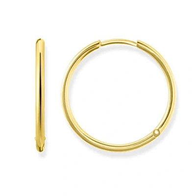 Imagen de Thomas SABO Creolen Gross Pendientes goldcoloured, Mujer, Talla: One Size, Gold coloured