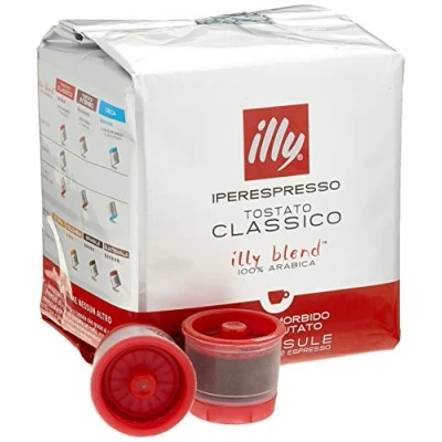 Imagen de 216 cápsulas de café Illy Iperespresso tostado clásico Ex tostada media