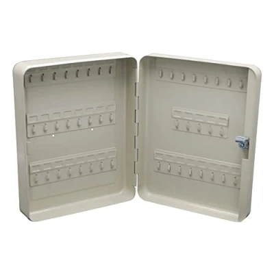 Imagen de MICEL 13381 Armario Para almacenaje de llaves, colgar en la Pared, Capacidad 60 Color gris y beige, 240 x 300 75 mm