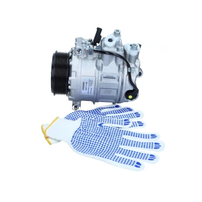 Imagen de MAXGEAR AC330036 compresor de Aire Acondicionado 7SEU17C 12V PAG 46 R134a con aceite PAG, sin acoplamiento magnético, diodo