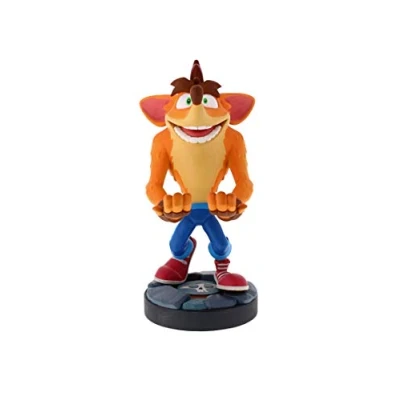 Imagen de Cable Guys Crash Bandicoot soporte para accesorios de juego y teléfono la mayoría controladores (Xbox, Play Station, Nintendo Switch)