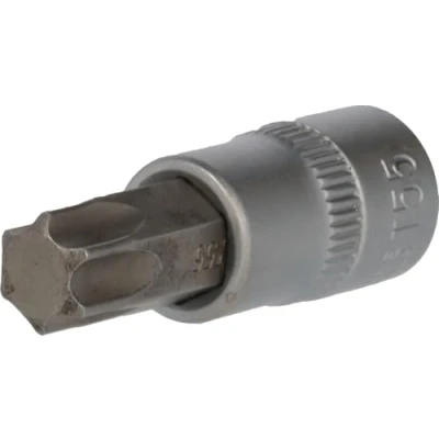 Imagen de BRILLIANT TOOLS BT021949 Llave de vaso con punta Torx 3/8&quot;, T55 [Powered by KS TOOLS]