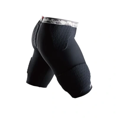 Imagen de Mc David Hexpad Basket Pro Short, Unisex Adulto, Negro, XXL