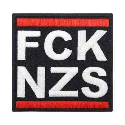 Imagen de Finally Home parche con cierre adherente FCK NZS Parches FCKNZS, insignia,