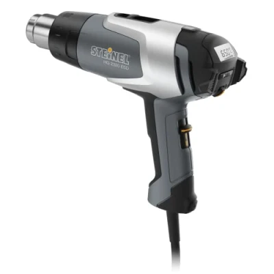Imagen de Steinel HG 2320 Antorcha ESD, 2300 vatios Pistola encoladora con cable, 650C500 l/min, pantalla LCD, cable de 3 m