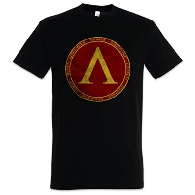 Imagen de Urban Backwoods Sparta Camiseta De Hombre T Shirt Negro Talla L