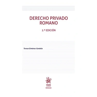 Imagen de Derecho Privado Romano 2ª Edición 2020 (Manuales de Canónico, e Historia del Derecho)