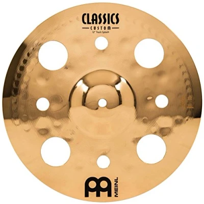 Imagen de Meinl Cymbals Classics Custom Brilliant Plato Trash Splash de 12 pulgadas (30,48cm) Platillos Batería Bronce B12, Acabado Brillante (CC12TRS B)
