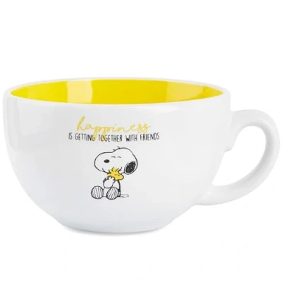 Imagen de Peanuts Snoopy Tazas de Capuchino Ceramica 340 ml Regalo Original para Mujer