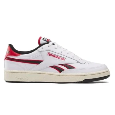 Imagen de Reebok Classic CLUB C Revenge Unisex Zapatillas, Talla: 36, White/vector red/black Piel/piel de imitación