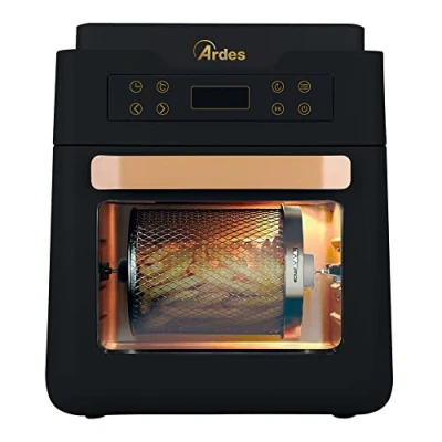 Imagen de ARDES Freidora de Aire Caliente y Horno Híbrido 12 Litros Air Fryer Con Programas Automáticos Accesorios Para Freír Cocinar Sin Aceite Temperatura Máxima 200C Modelo Eldorada XXL AR1K3000
