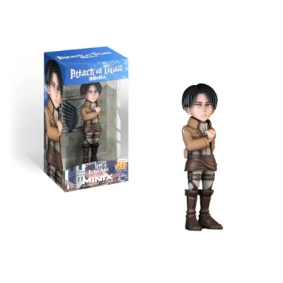 Imagen de MINIX Figura de Levi Ackerman Attack of Titan Coleccionables 12 cm para Exhibición, Idea Regalo Niños Y Adultos, Fans Anime MN15306