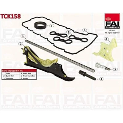 Imagen de FAI AutoParts TCK158 Juego de Cadena distribución con juntas, sin ruedas dentadas Símplex, pasadores BMW: Z4 Roadster, 3 Berlina