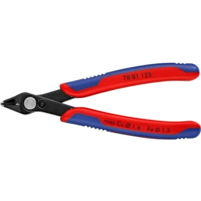 Imagen de Knipex Electronic Super Knips® bruñido, con fundas multicomponentes 125 mm 78 81