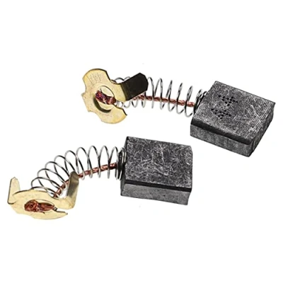 Imagen de vhbw 2x escobilla carbón motor carbono 7 x 17 mm compatible con Hitachi G23SC2, G23SF, G18SH, G23SE, H60KA, H60MA, H60MB herramientas eléctricas