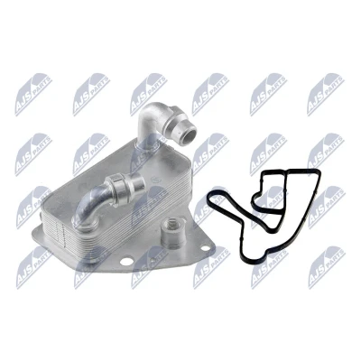 Imagen de NTY CCL PL 006A Radiador de Aceite FIAT: BRAVO 2, Grande Punto Hatchback, Doblo II Furgón / Familiar, ALFA ROMEO: MiTo