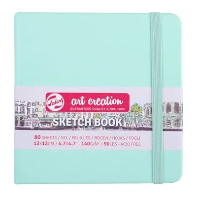 Imagen de Talens Art Creation Cuaderno de bocetos (80 hojas, 12 x cm, tamaño menta fresca)