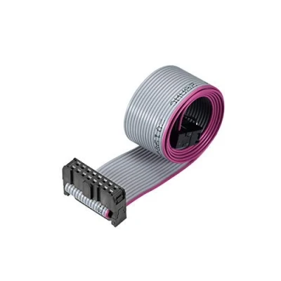 Imagen de NA IDC cable plano para FC/FC (16 pines, 2,54 mm, 50 cm, longitud gris), color gris