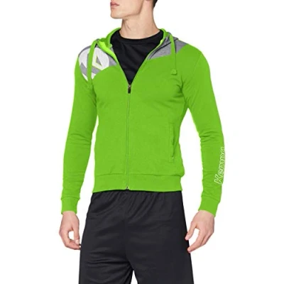 Imagen de Kempa Core 2.0 Hood Chaqueta, Mujer, Verde Esperanza/Gris Oscuro, S