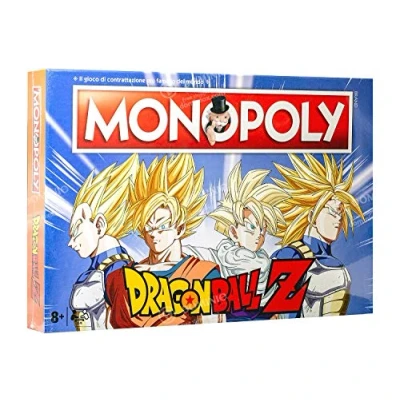 Imagen de Dragon Ball Z Monopoly Juego de Tablero Italian Edition