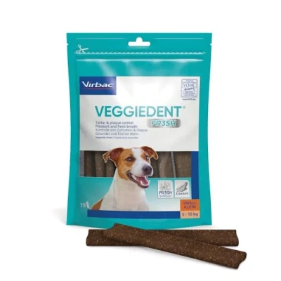 Imagen de Veggiedent VN100759 Tiras de Snack Fresh, S