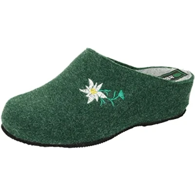 Imagen de Dr. Brinkmann Zapatillas, Pantuflas Mujer, Verde, 39 EU