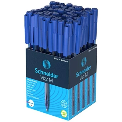 Imagen de Schneider Vizz Bolígrafo (punta M, 50 unidades), color azul