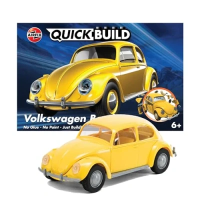 Imagen de Airfix QUICKBUILD VW Beetle, Kit de modelado, amarillo