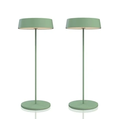 Imagen de Palmina 901,lampara de mesa 4400mah,Protección IP54 lampara led recargable,lamparas sin cables Para Uso Interior/Exterior Apta Cena,Lectura,Dormitorio,Jardín Y Mucho Más