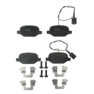 Imagen de TRW GDB1894 Juego de pastillas freno con contacto avisador desgaste tornillos pinza accesorios ABARTH: 500C / 595C 695C Cabrio