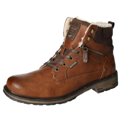Imagen de Mustang Botines con cordones, Hombre, Talla: 44, Schoko Zapatos