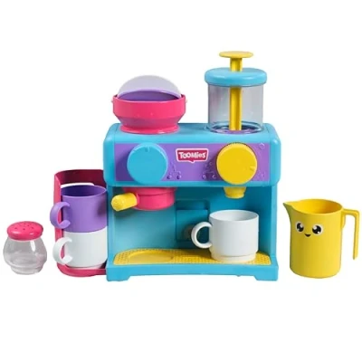 Imagen de Toomies Cafetera para bañera con todo tipo de accesorios como tres tazas, azucarero, espumador, recomendado niños/as a partir los 18 meses, Bizak (30693547)