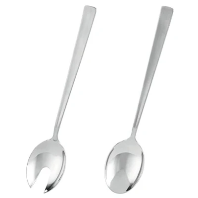 Imagen de Rösle Salatbesteck 2 tlg. VS 600 VS600 Cubiertos para Servir Ensalada, Acero 18/10, Plata