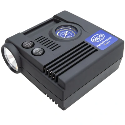 Imagen de ALCA 3 in 1 233000 Compresor de aire 12V 250psi 17bar con alimentación por toma mechero, portátil