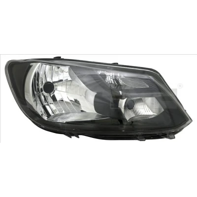 Imagen de TYC 20 12474 15 2 Faros izquierda H4, P21/5W con luz diurna para circulación por la derecha electromotor VOLKSWAGEN: Caddy 3
