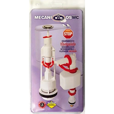 Imagen de S&amp;M 410932 Pack Cisterna Baja Pulsar + Silencioso Inferior Telescópico