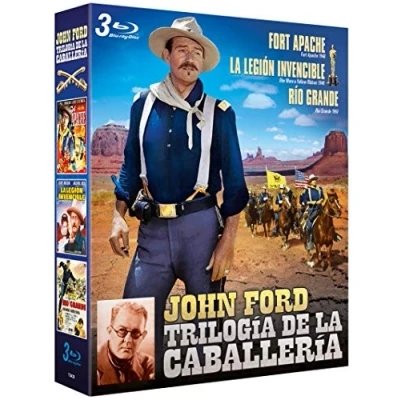 Imagen de Trilogía de La Caballeria John Ford 3 BDs Fort Apache + Legión invencible Río Grande [Blu ray]