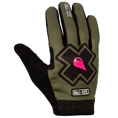 Imagen de Muc Off Guante de cuero sintético duradero combinado con acolchado gel y EVA que proporciona una comodidad un control superiores.