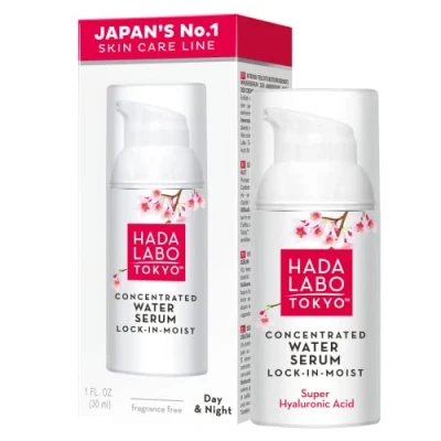 Imagen de Hada Labo Tokyo Concentrated Water Serum Lock in Moist 30 ml Facial Acido Hialuronico Hidratante Skincare