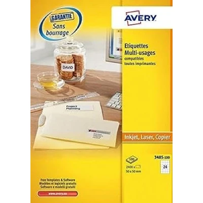 Imagen de Avery 2400 multipropósito blanco etiquetas de 50 x mm