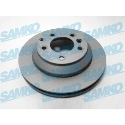 Imagen de SAMKO P2000VR Disco de freno 330 28 5 ventilación interna revestido PORSCHE: Cayenne, VOLKSWAGEN: Touareg I, II, AUDI: Q7