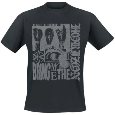 Imagen de Bring Me The Horizon Bug Hombre Camiseta Negro XL 100% algodón Vorne Bedruckt Regular