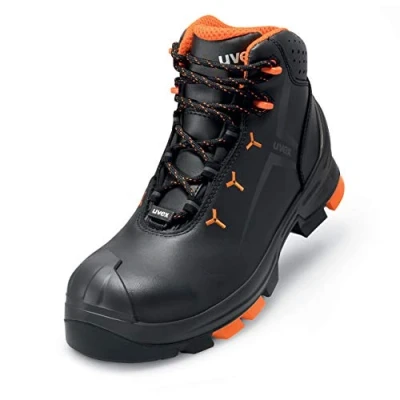 Imagen de Uvex S3 SRC ESD Botas de Seguridad (2 Unidades, Talla 40), Color Naranja y Negro