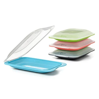 Imagen de Tatay Porta Embutidos y Alimentos Fresh MINI, Libre de BPA, Reutilizables, Apilables, Apto Lavavajillas Microondas, Color Surtido, 1 Unidad, Medidas 12 x 3 18 cm