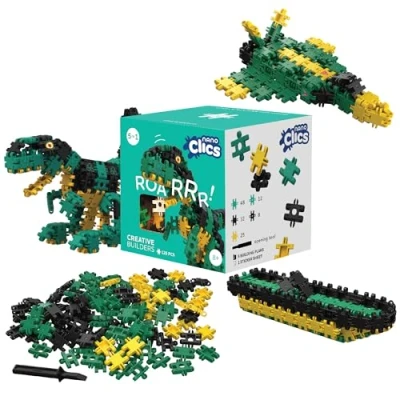 Imagen de Nano Clics Creative Builders 125, Construction Toys for Children Ages 8 and up, Educational in a 125 Piece Set, Building Blocks Girls Boys, Durable