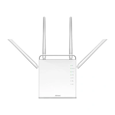 Imagen de Strong 1200 Router Wi Fi AC Dualband 300 Mbps 2.4 GHz y 867 5 GHz, 4 5dBi Antenas, Gigabit Puertos, USB 3.0, microSD, WPA, WPS
