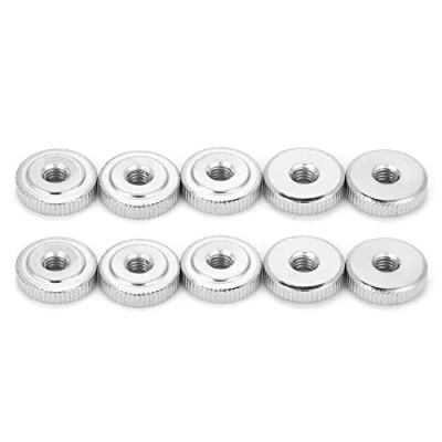 Imagen de Venta loca 10Pcs Tuercas moleteadas GB807 M3 M4 M5 M6 M8 M10 Tuerca con Mango moleteadas(M5 10pcs)