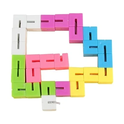 Imagen de LearnLyrics Snake Fidget Puzzle,Cubes Cube, Stocking Stuffers, Sensory Puzzle, Fun Educational Cubes Toys For Classroom Rewards Kids Teens