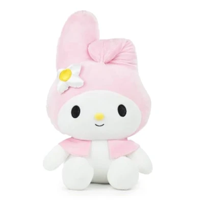 Imagen de Play by Peluche Personajes Hello Kitty and Friends Keroppi, Kuromi, Melody 25cm 760024094 (Melody)